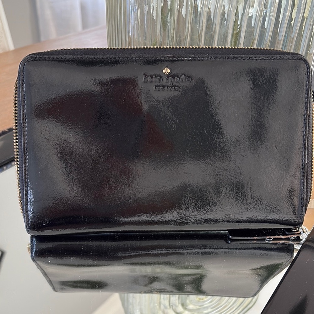 Kate Spade Black Leather Wallet